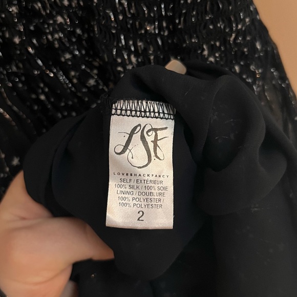 LoveShack Fancy Star Popover Maxi Dress - Picture 5 of 5